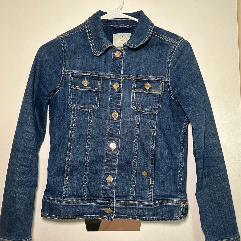 Kate Spade Xs Jean Jacket Brand New With Out Tags Retails For 278